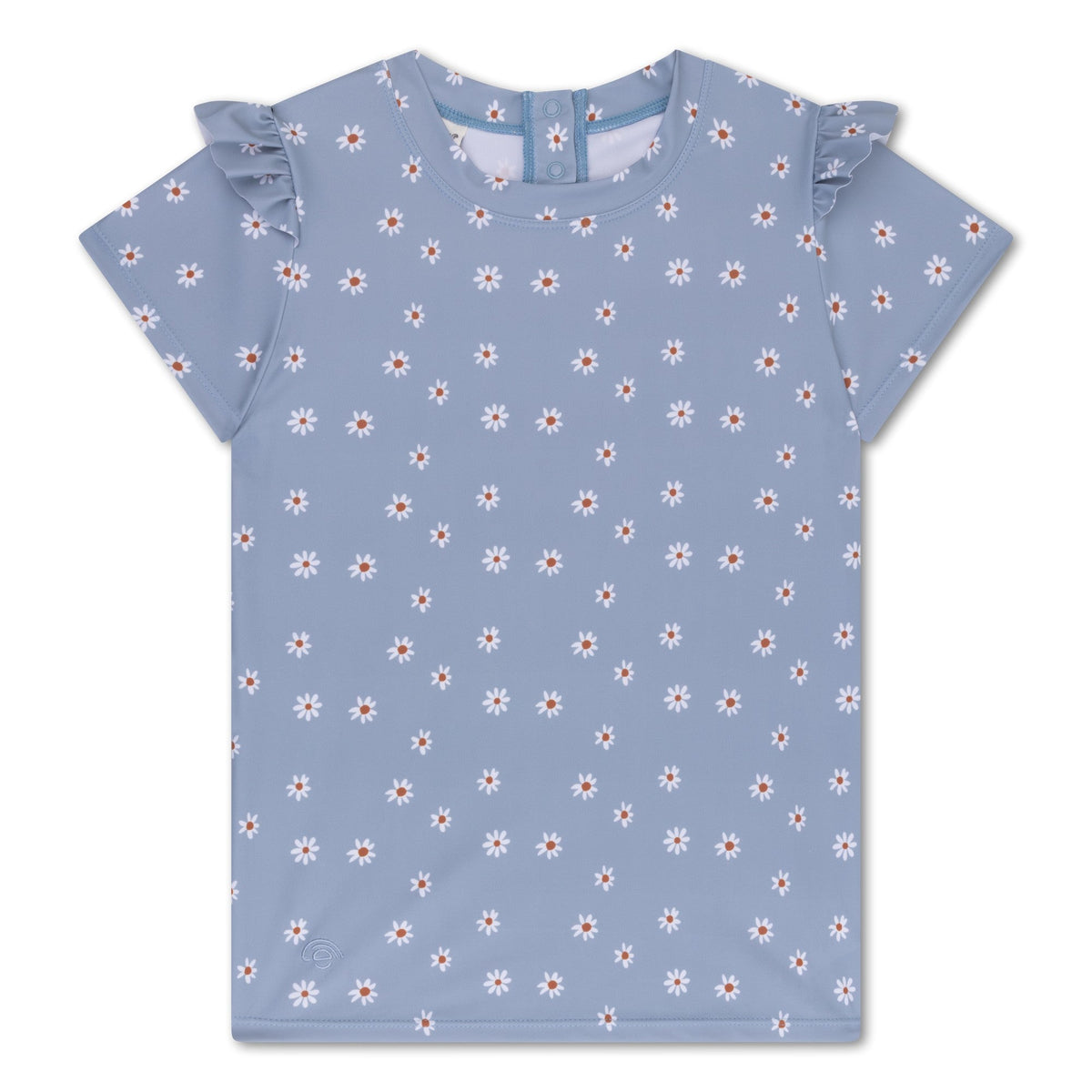 Kinder UV-Shirt mit Gänseblümchen-Print und UV-Schutz LSF 50+ für Sommerabenteuer