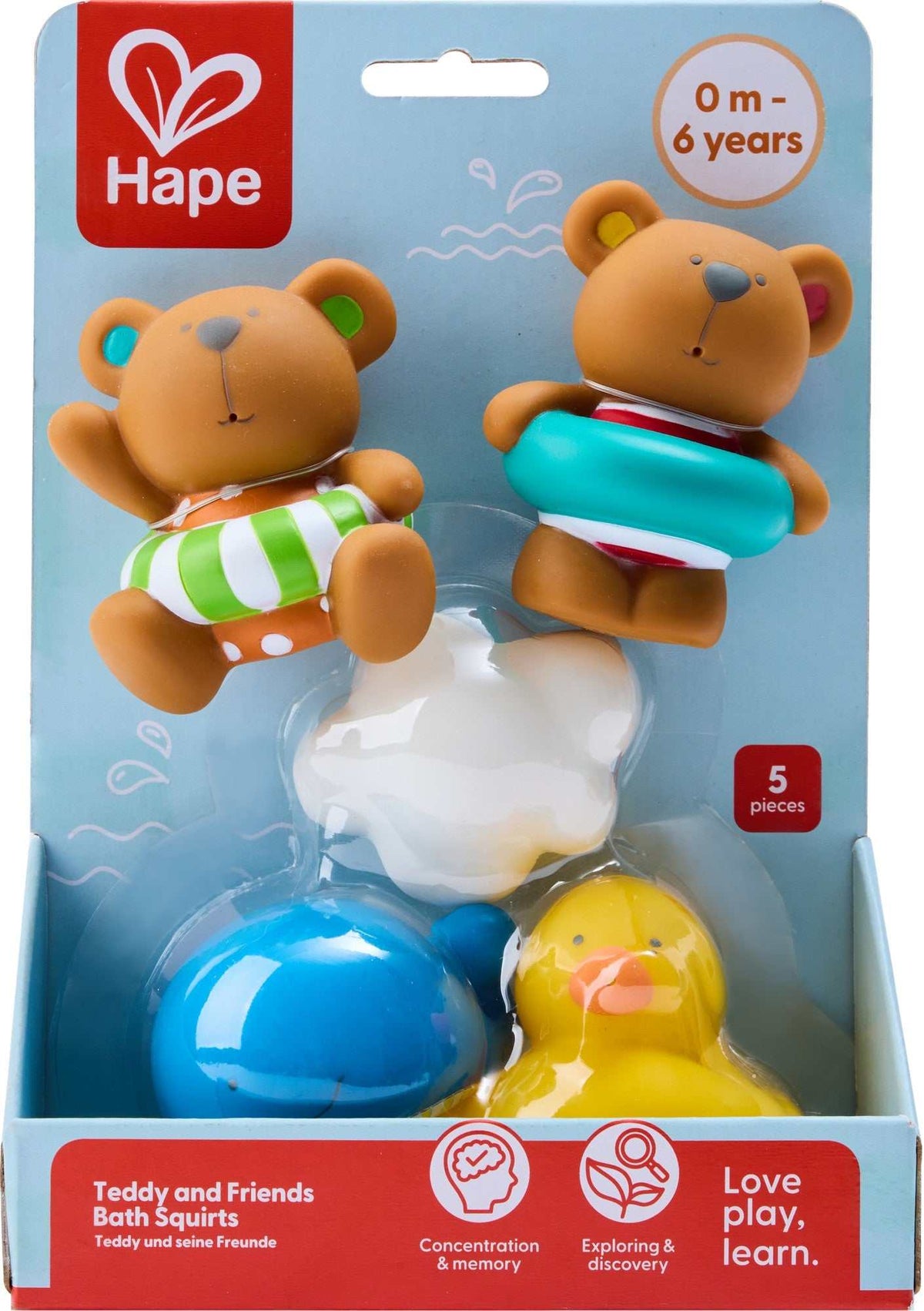 Badespielzeug - Teddy und seine Freunde