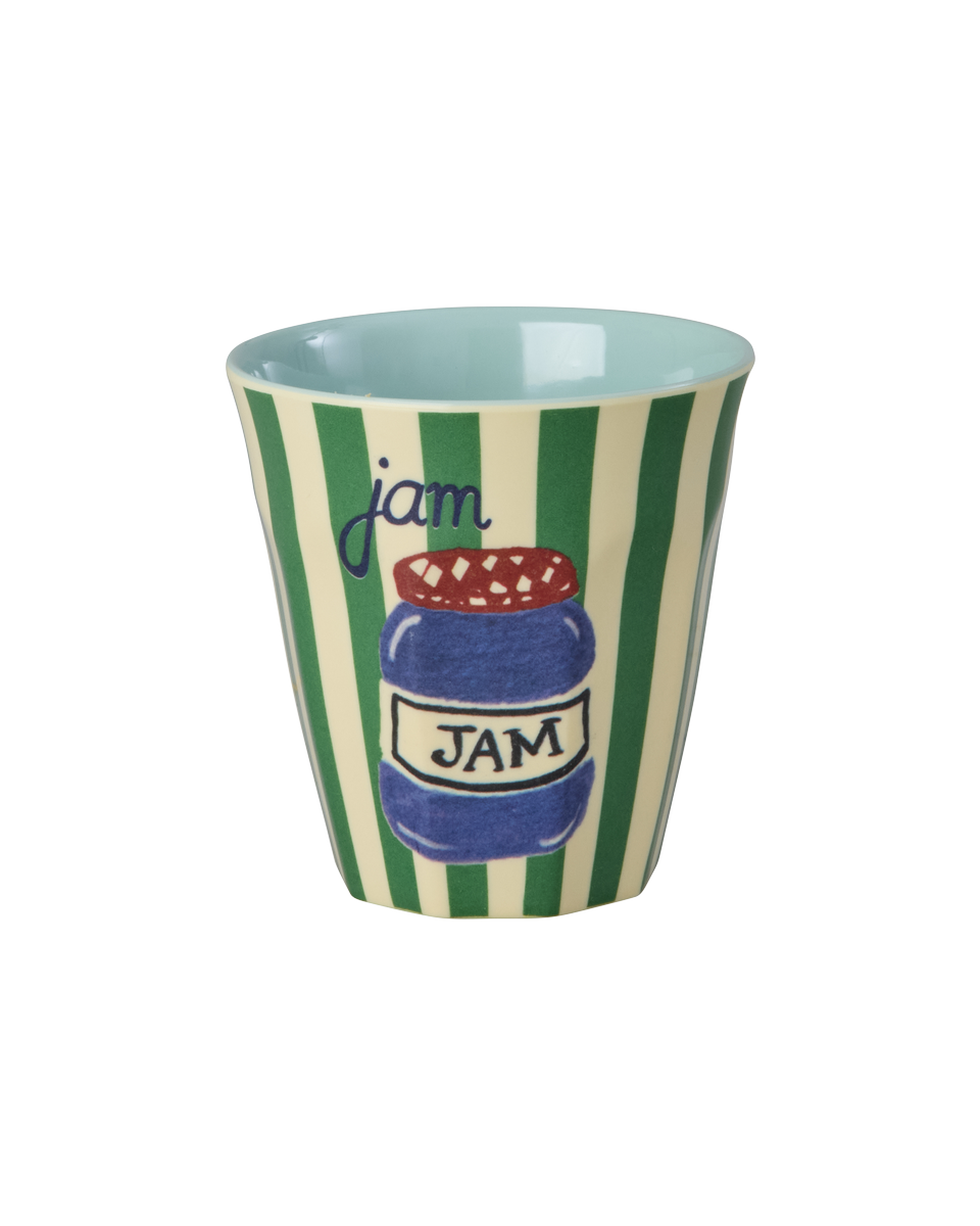 Becher Set/ ABC Print blau 160ml
