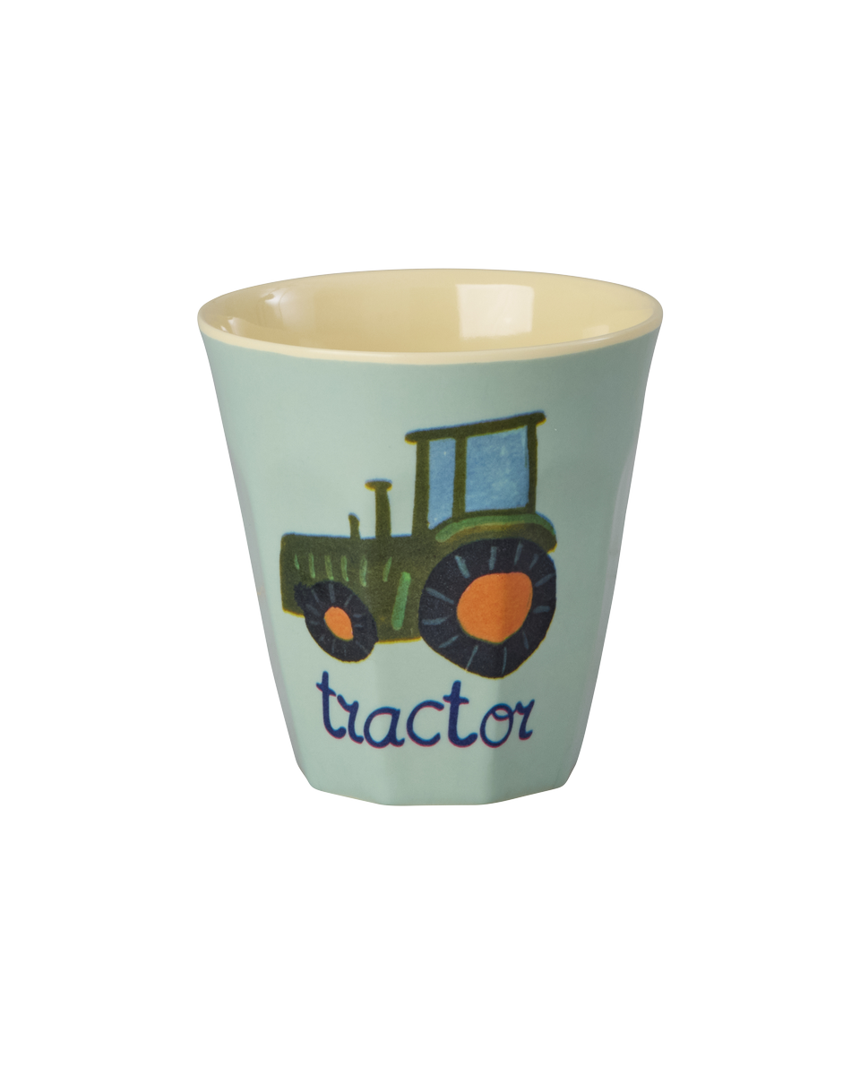 Becher Set/ ABC Print blau 160ml