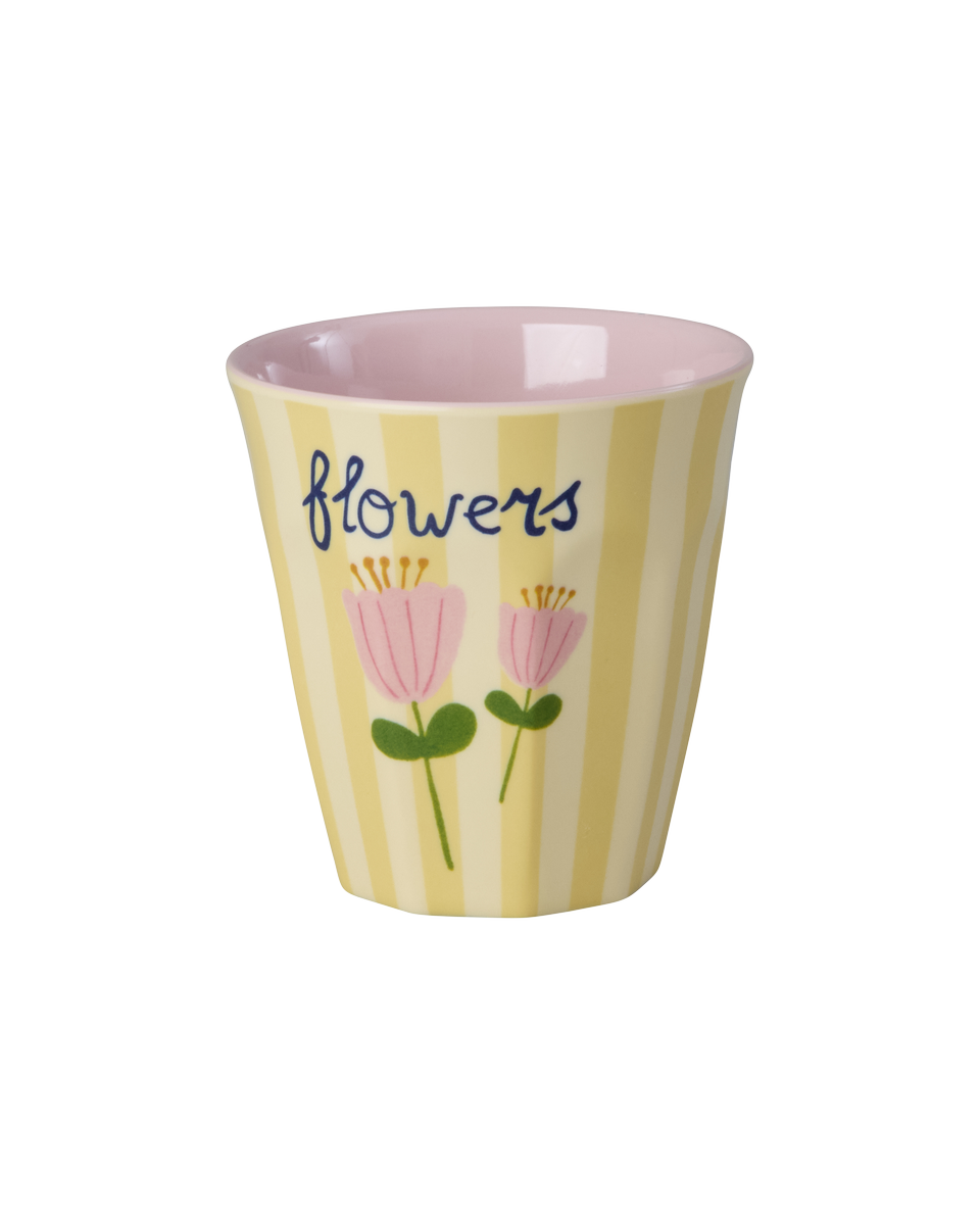 Becher Set/ ABC Print rosa 160ml