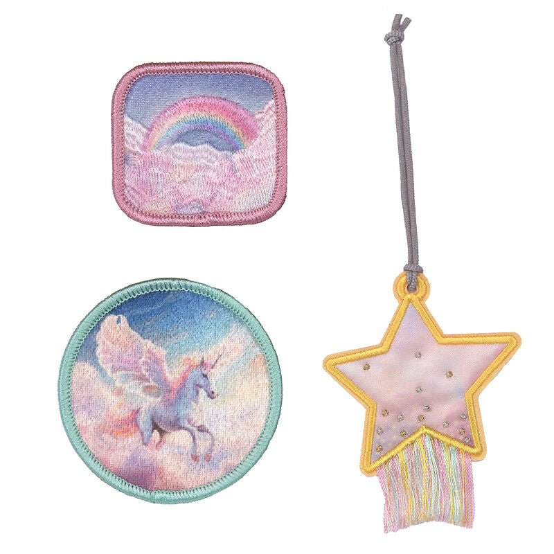 Schulranzen Patches Einhorn
