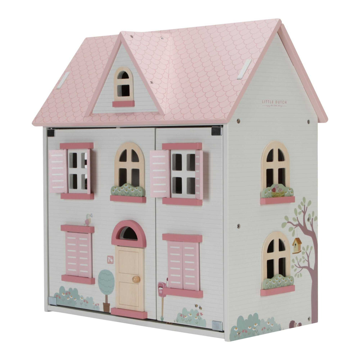 Holzpuppenhaus 20-teilig