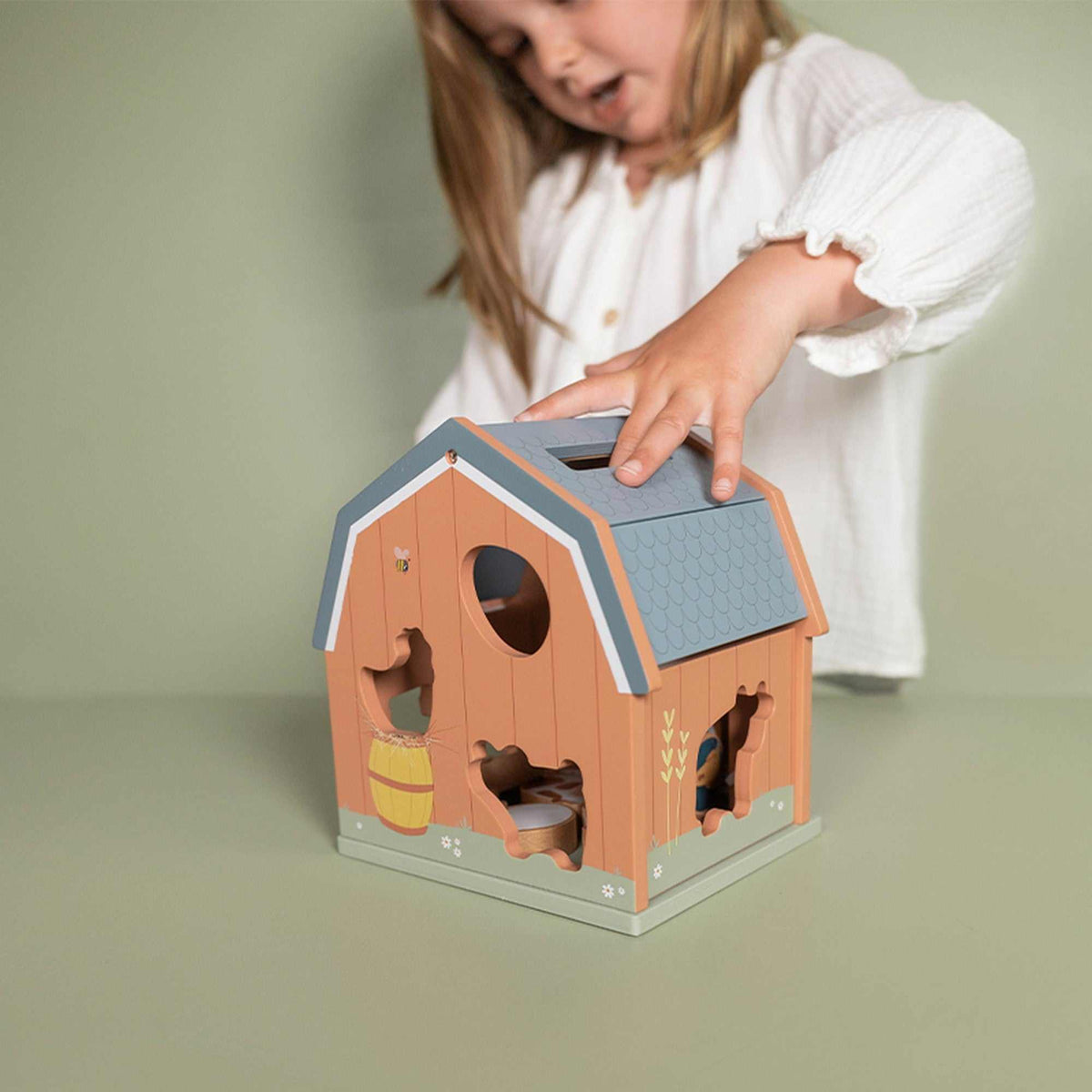 Formen- Steckspiel/ Little Farm