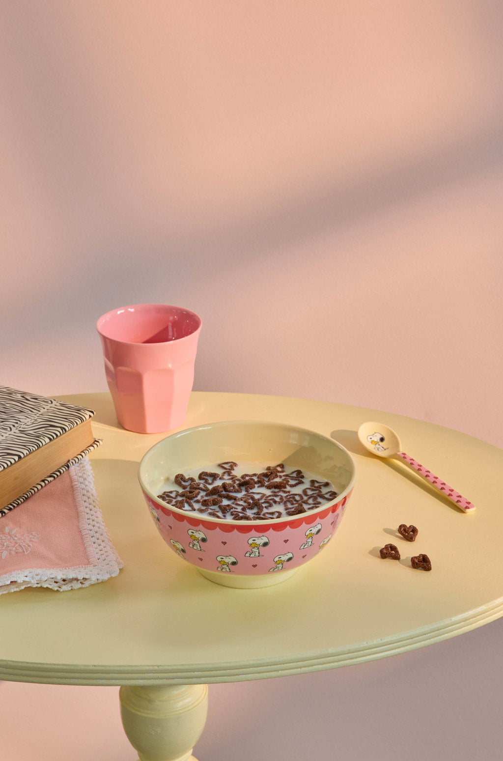 Teelöffel Snoopy/ pink