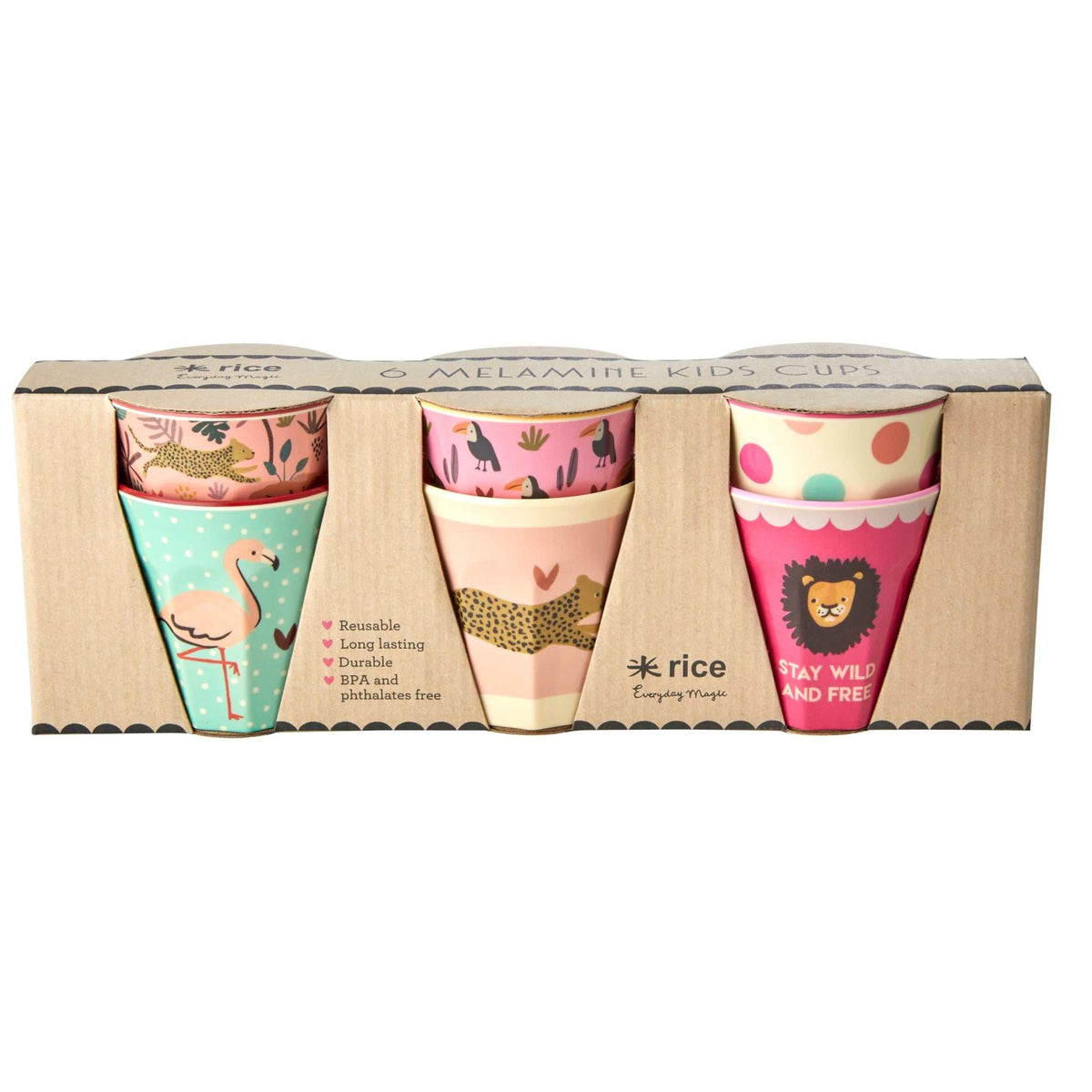 Kinderbecher 6er-Pack