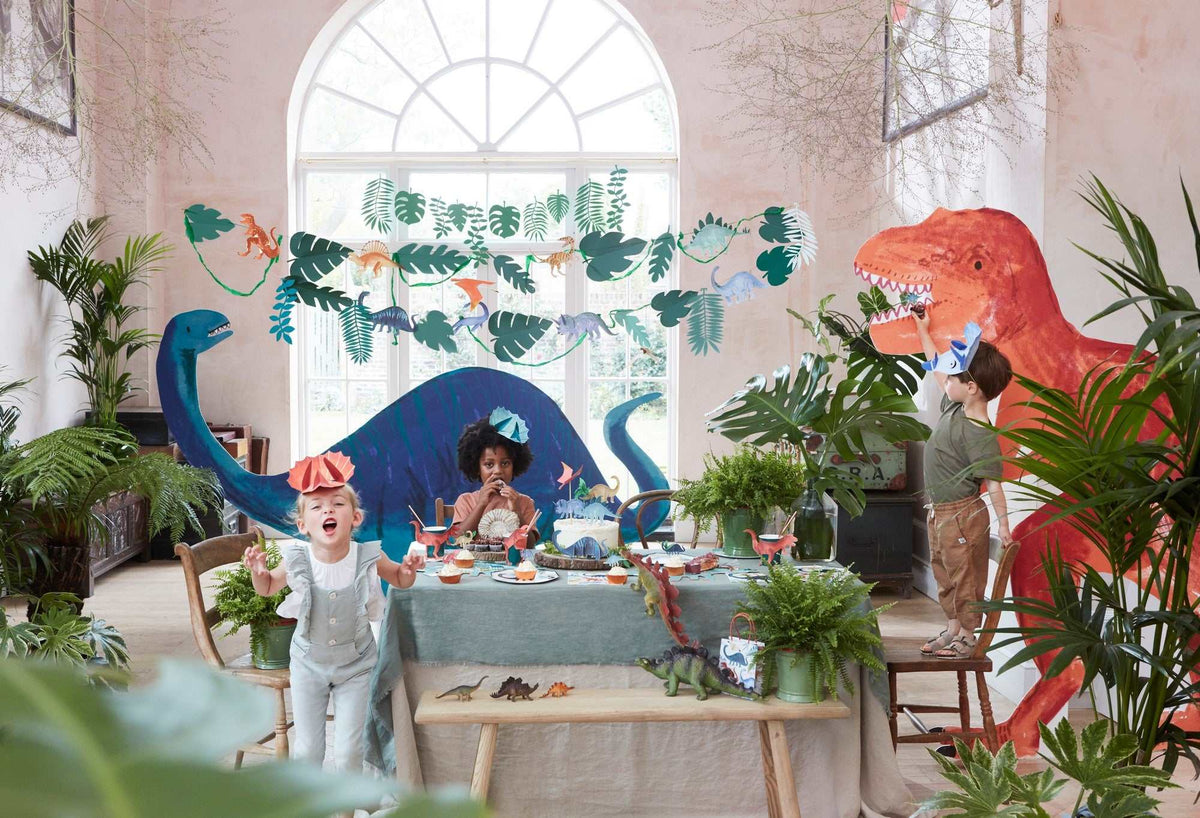 Partyhüte Dino