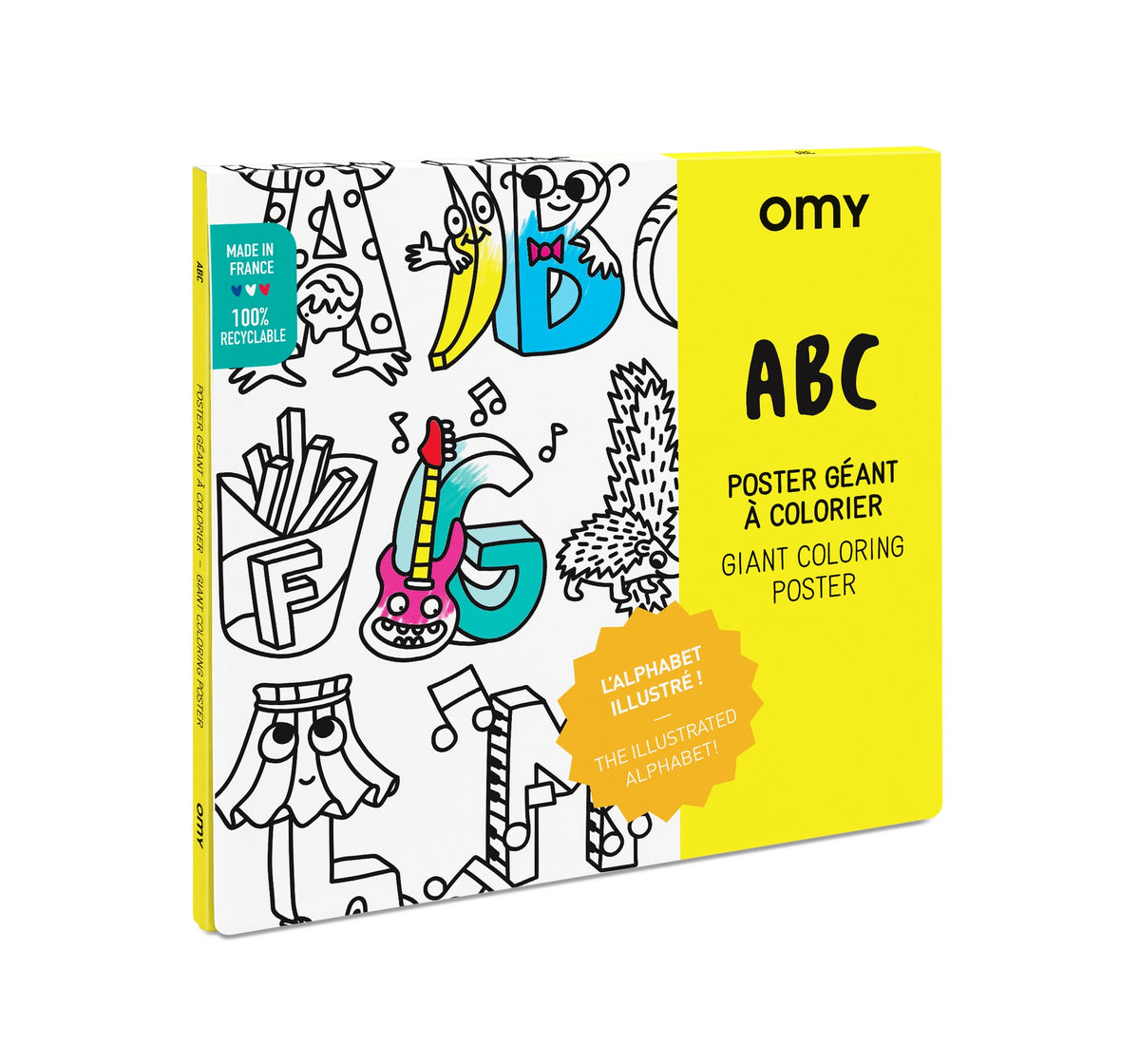Giant Coloring Poster/ Abc