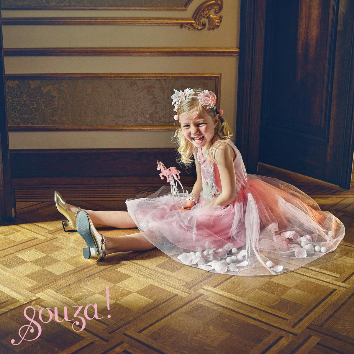 Kleid Schwan 5-7 Jahre