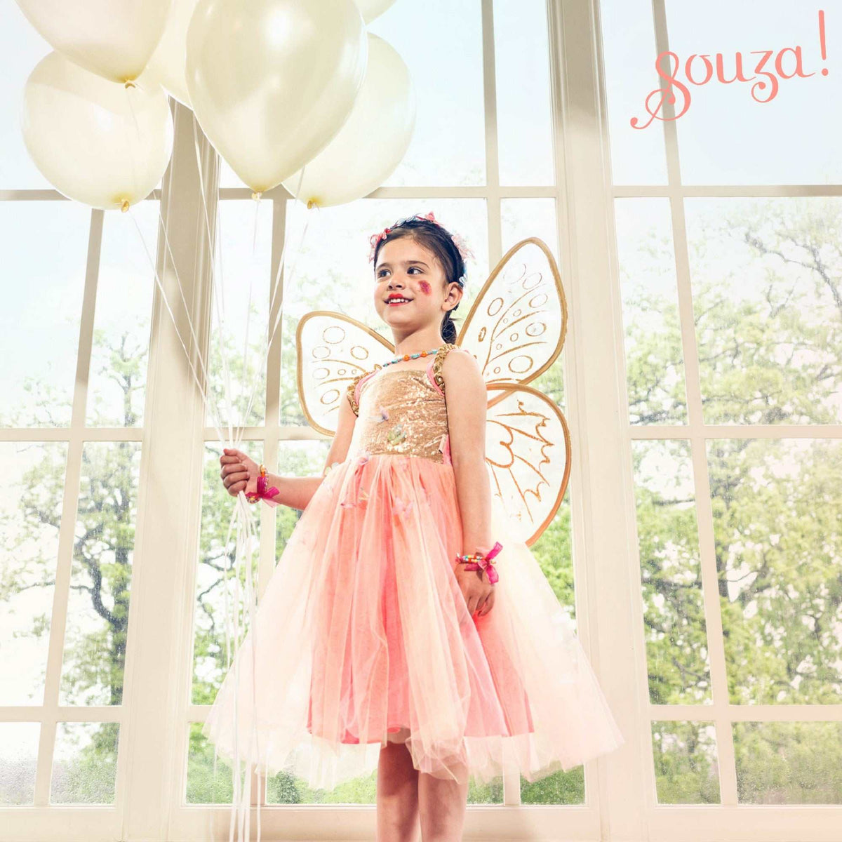Kleid + Flügel Joanna 3-4 Jahre