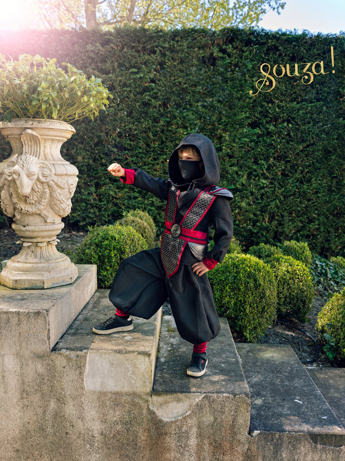 Ninja Outfit 8-10 Jahre