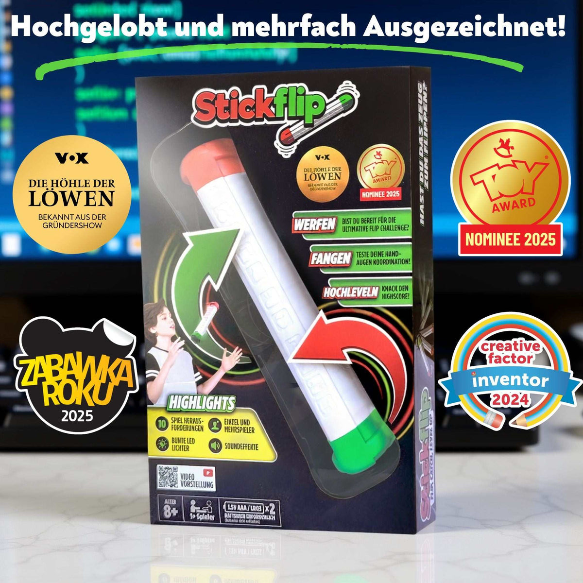 Stickflip - Flip, Catch, Level up