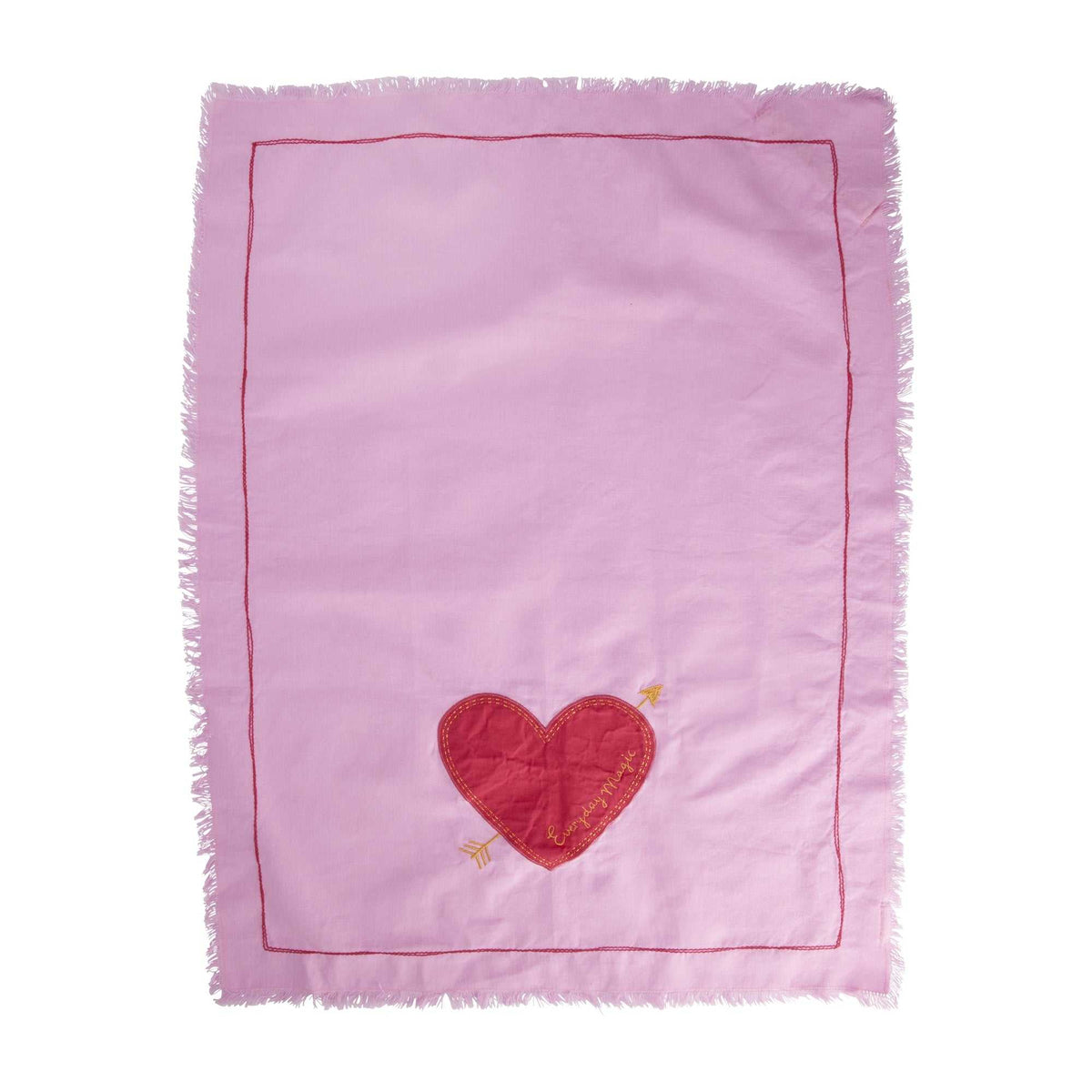 Geschirrtuch Herz - Pink