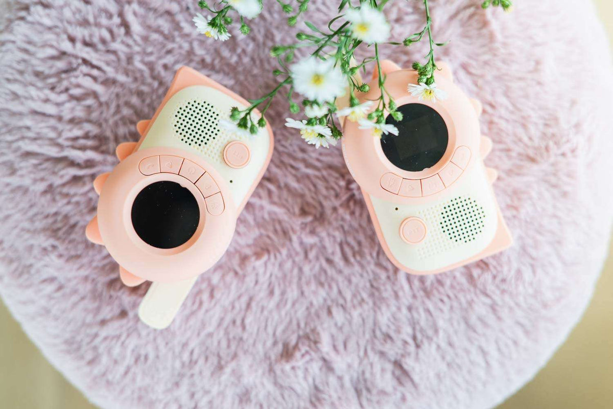 Walkie Talkie/ Dino pink