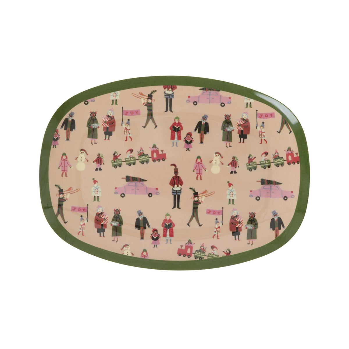 Servierteller/ Holiday Print