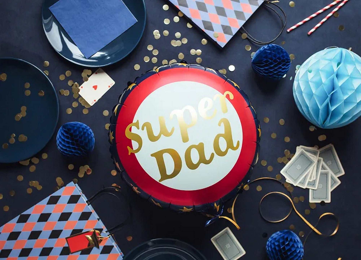 Folienballon Super Dad