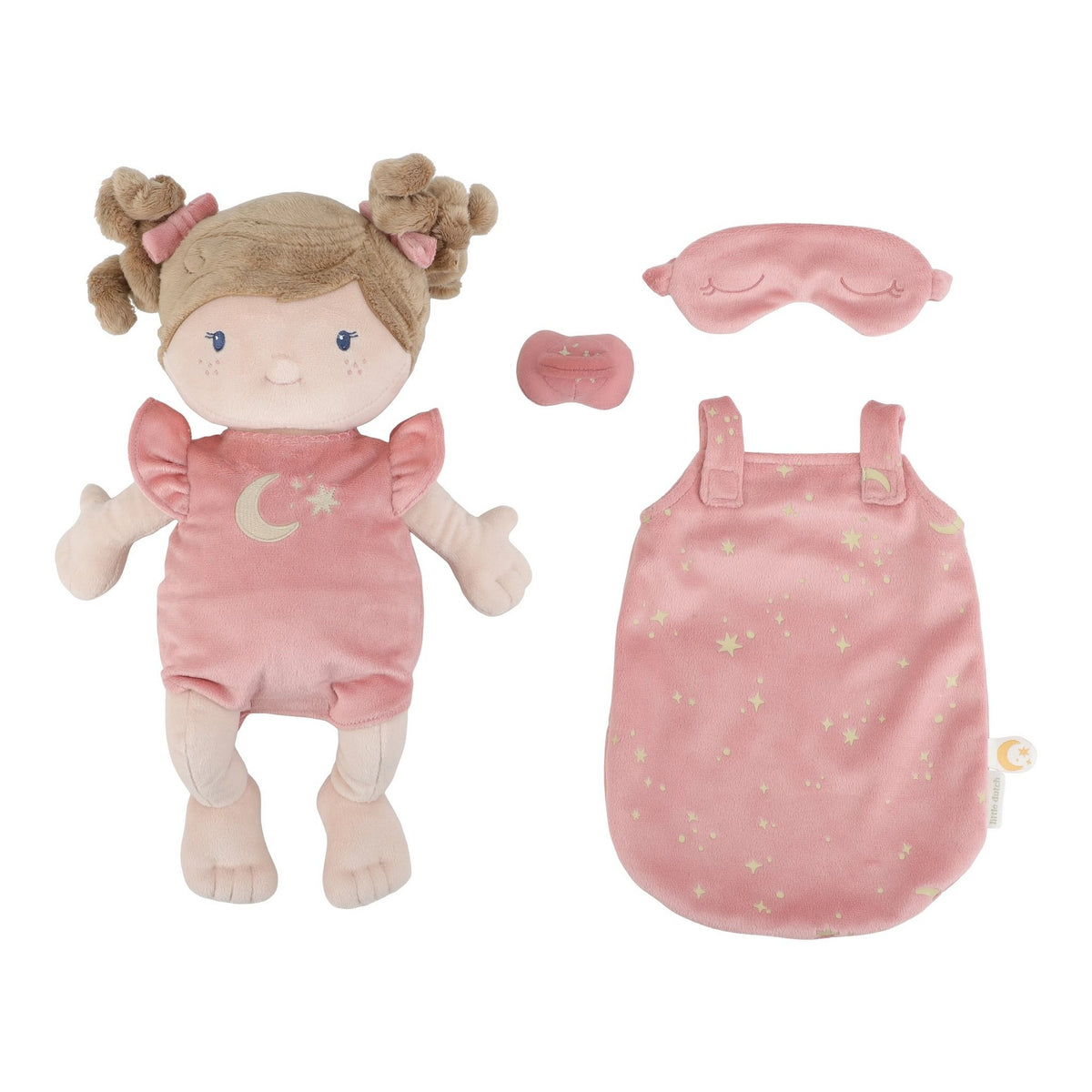 Kuschelpuppe Rosa