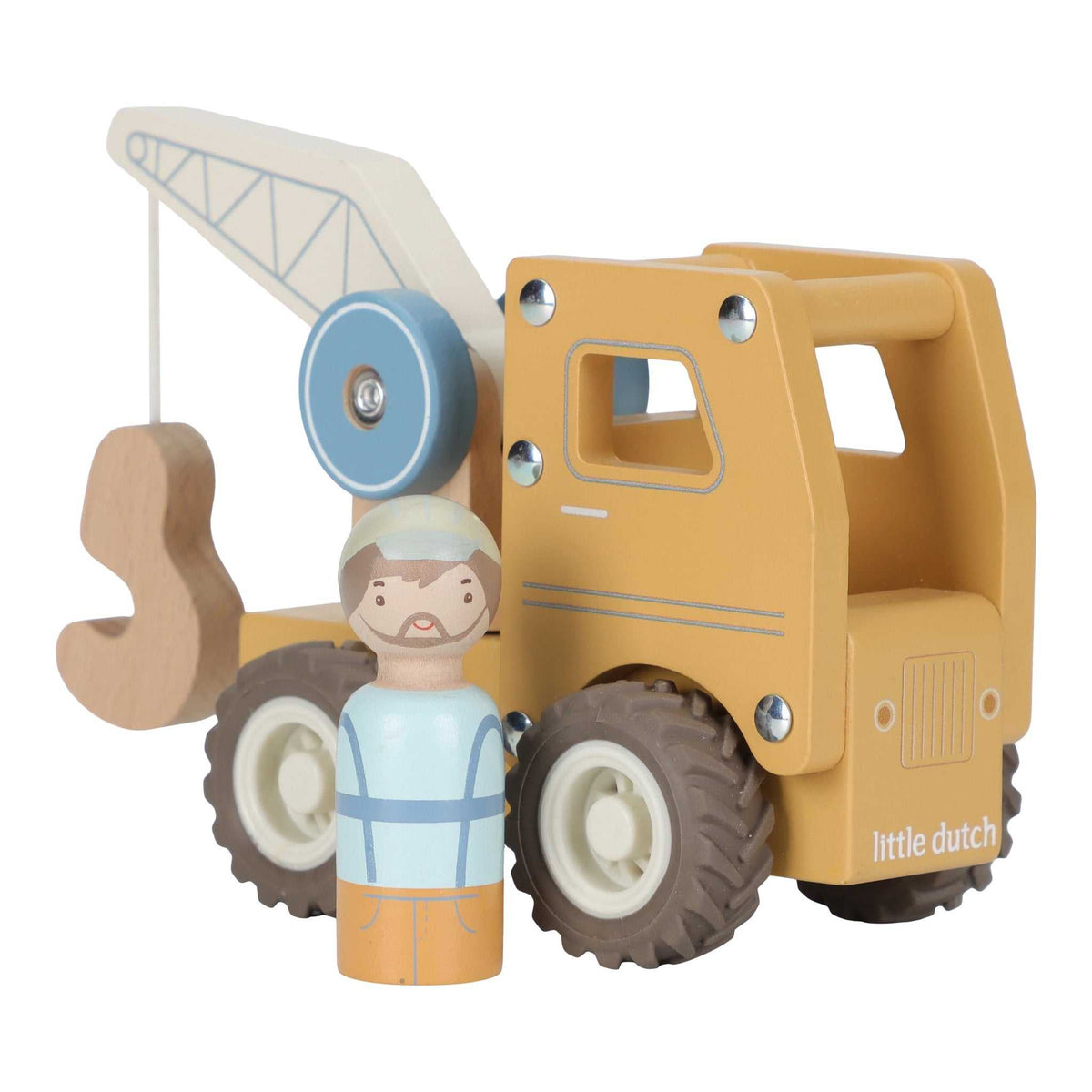 Holz- Kranwagen