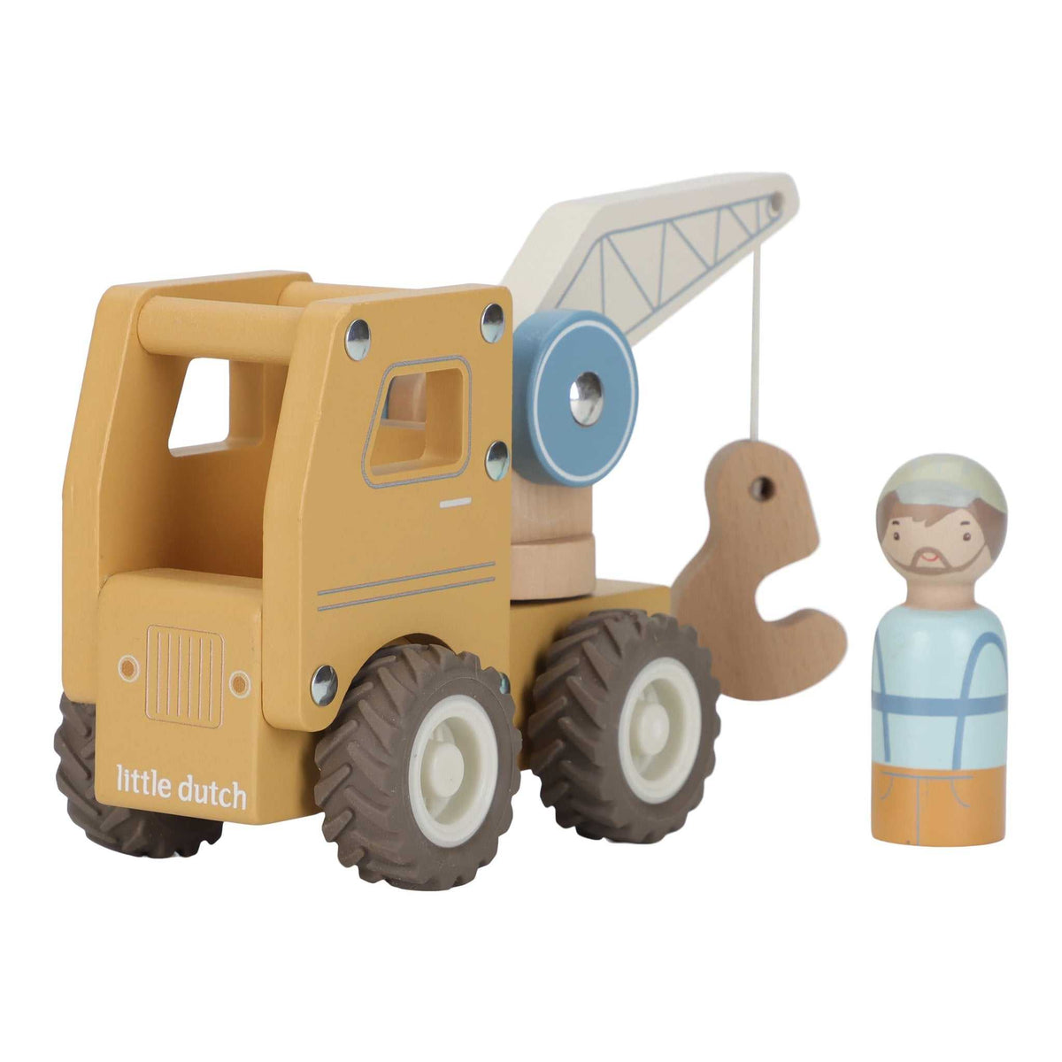 Holz- Kranwagen