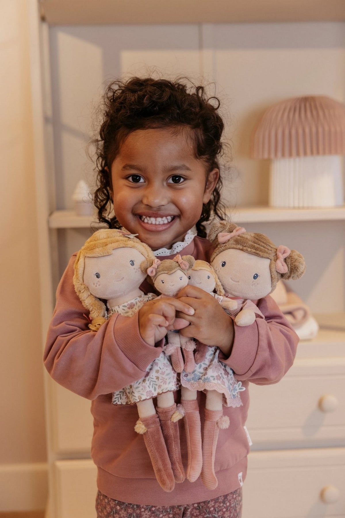 Mini Stoffpuppe Julia - 10cm