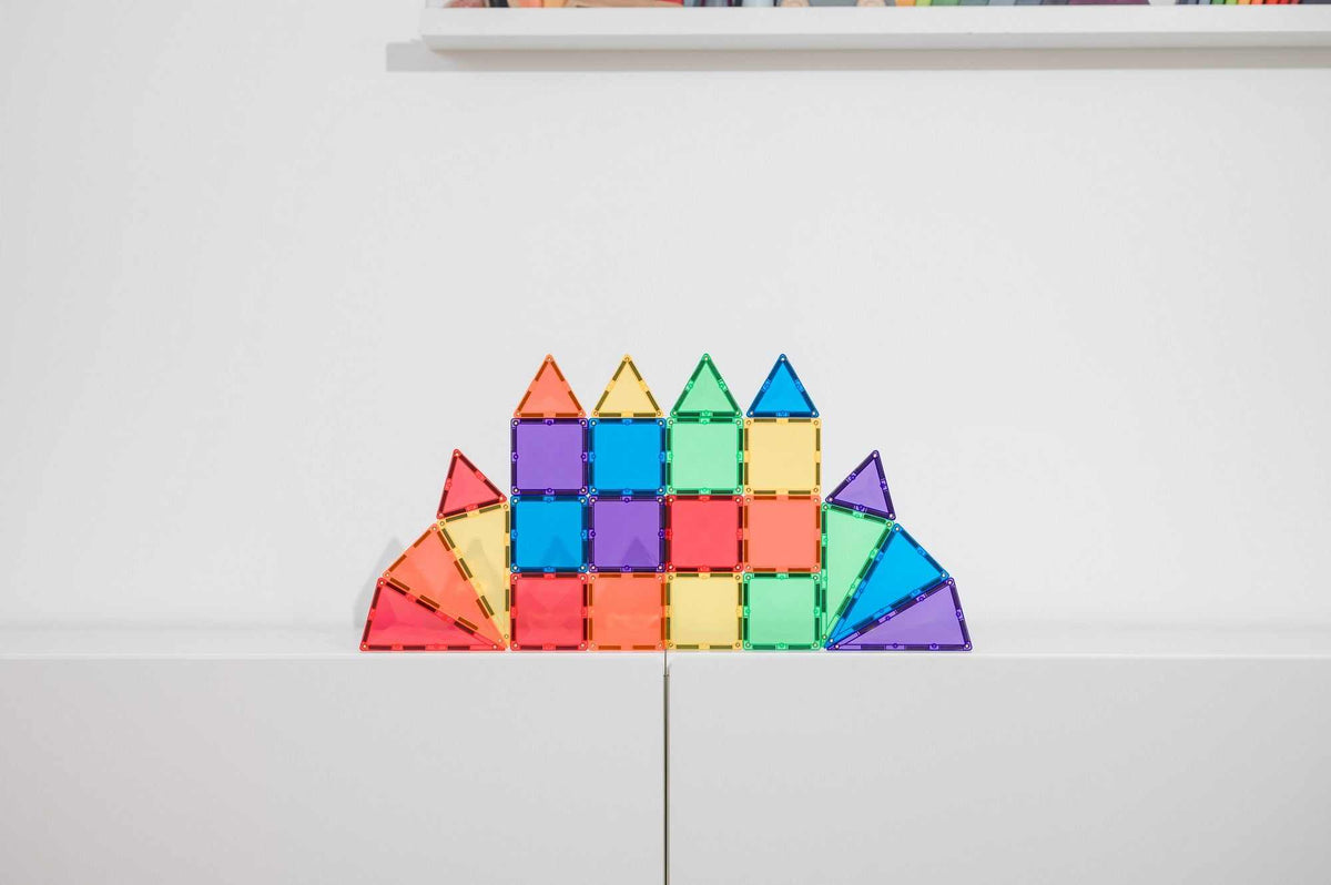 Magnetbausteine Regenbogen Mini Pack - 24 Teile