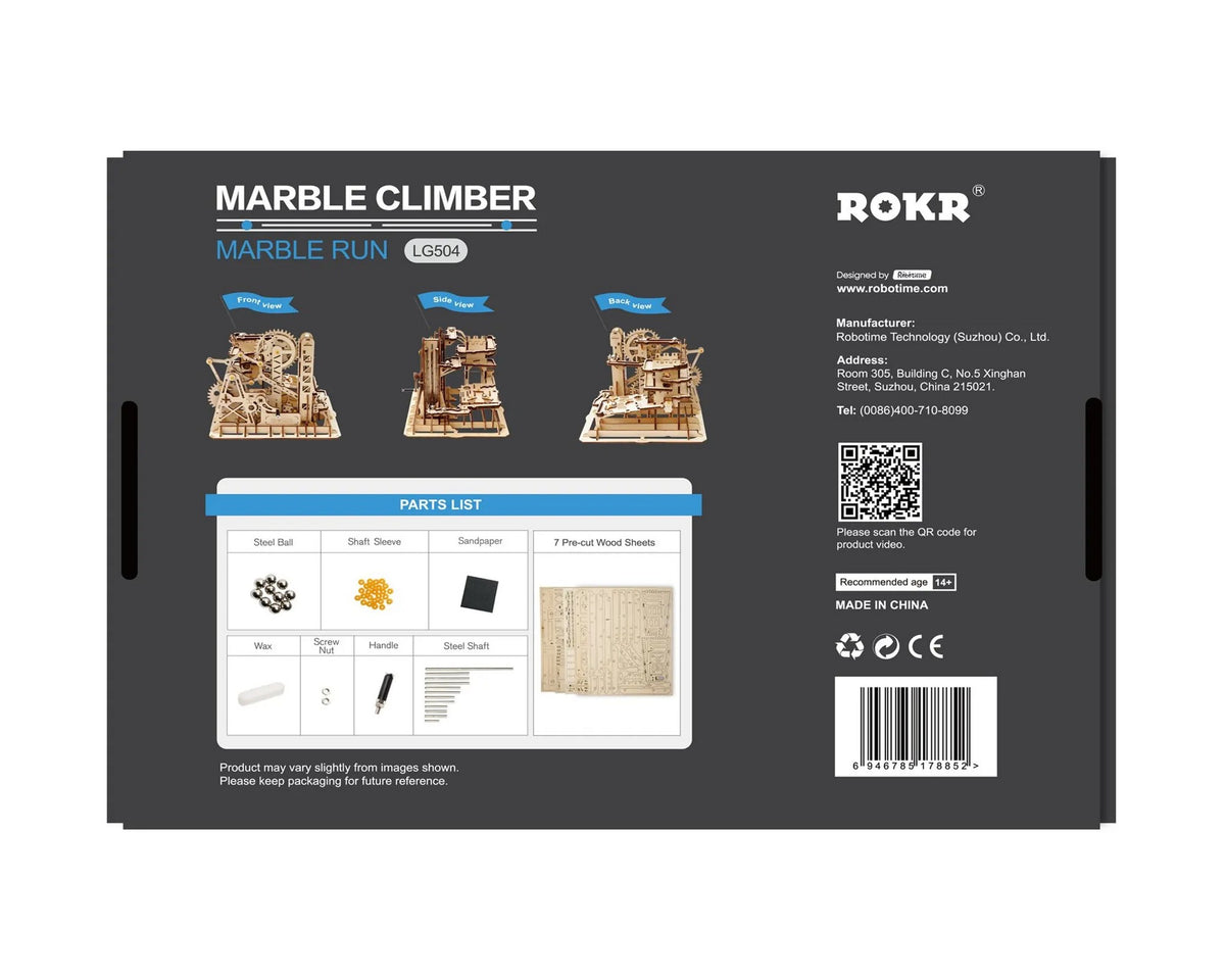 Modellbausatz ROKR Murmelbahn Climber