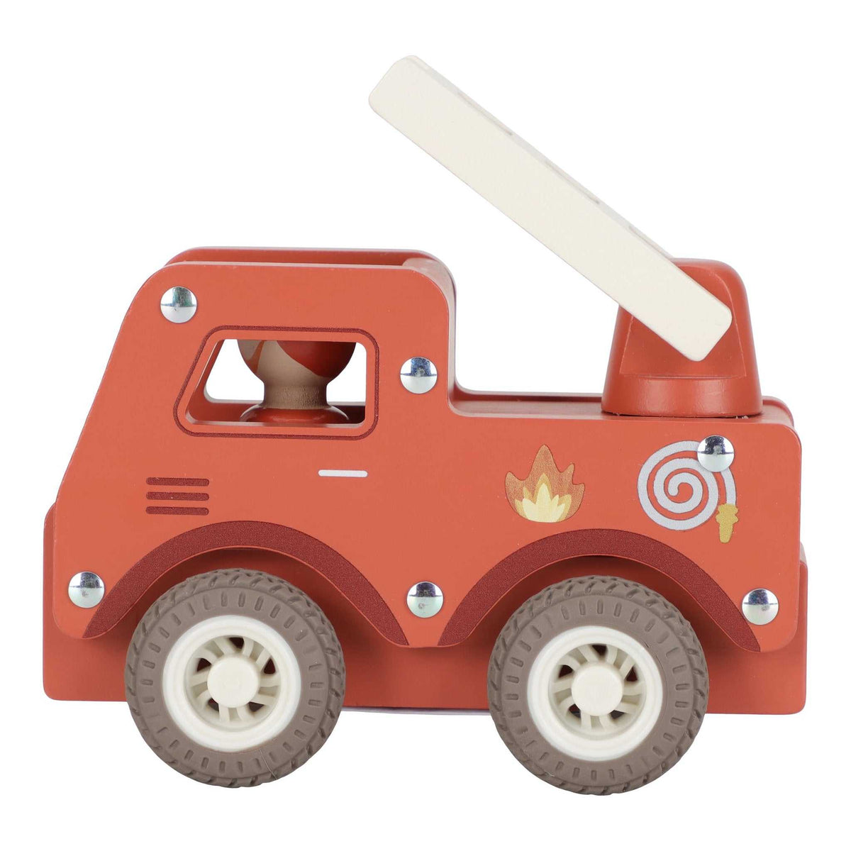 Holz- Feuerwehrauto