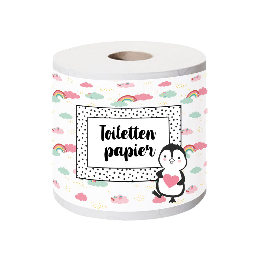 Puppen-Badewannenset Pinguin mit Zubehör