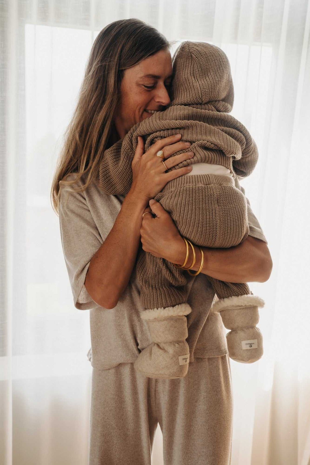Baby Booties/ Anthrazit