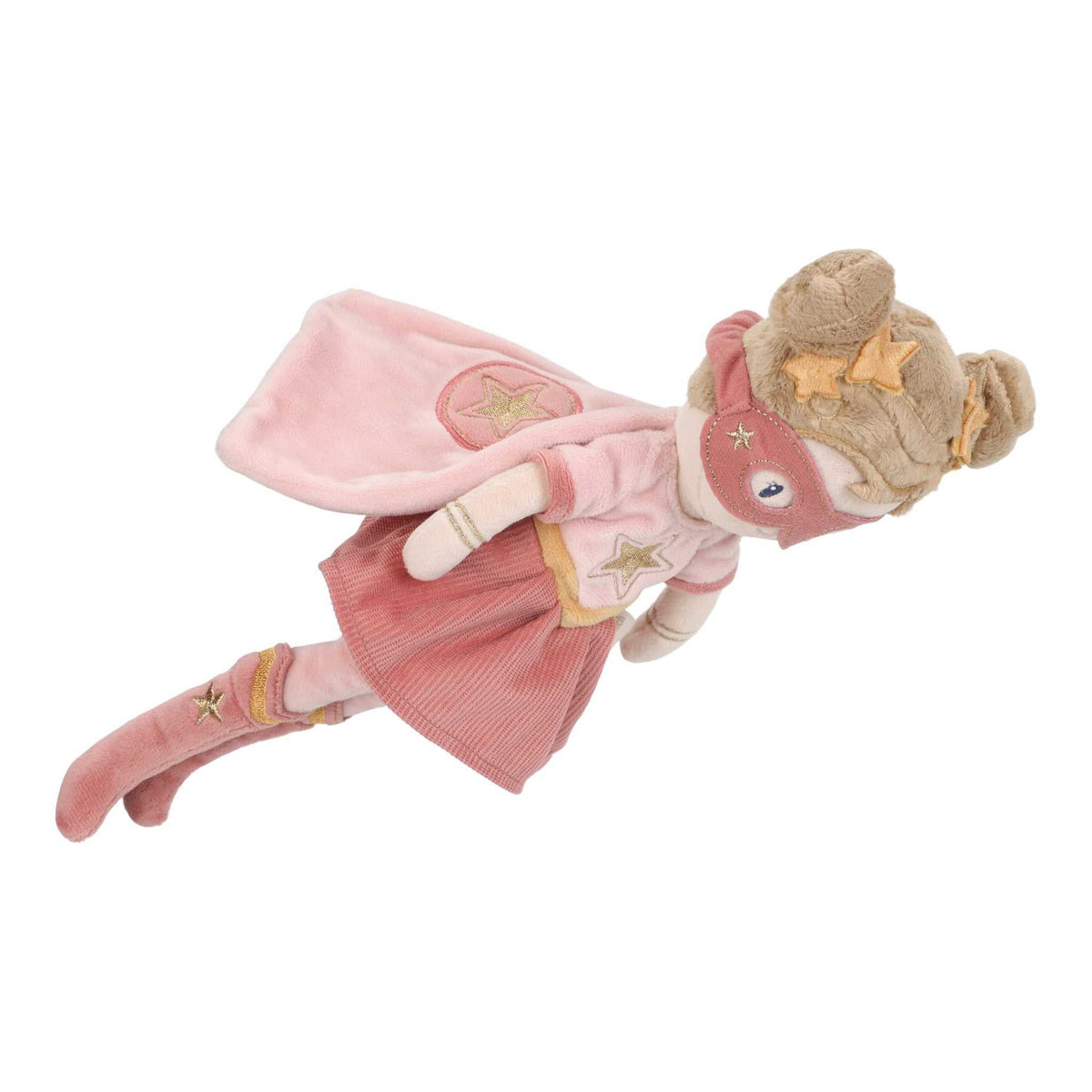Kuschelpuppe Superheldin Rosa