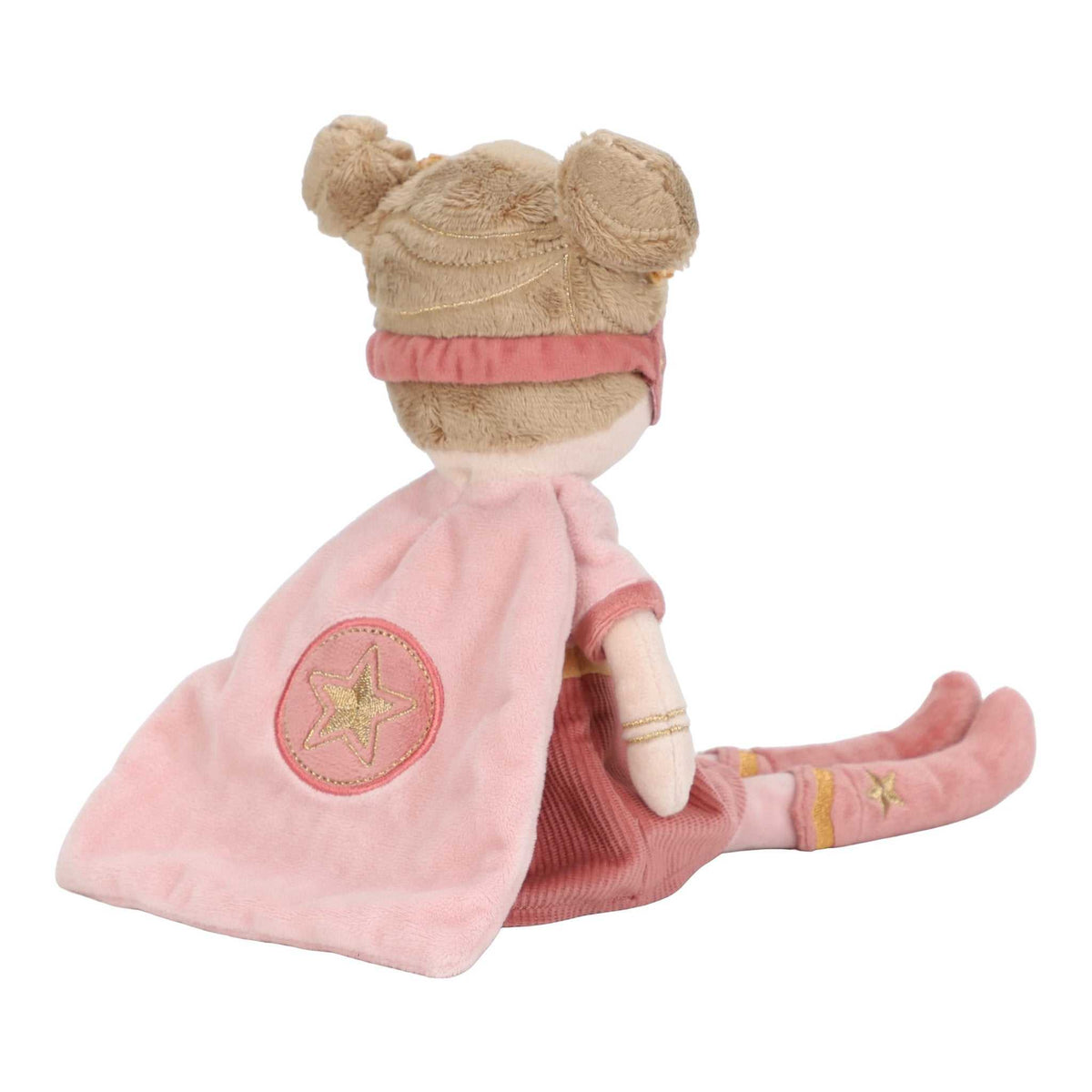 Kuschelpuppe Superheldin Rosa