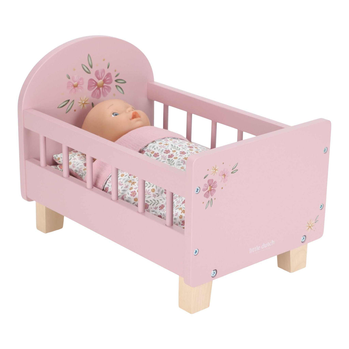 Puppenbett Holz