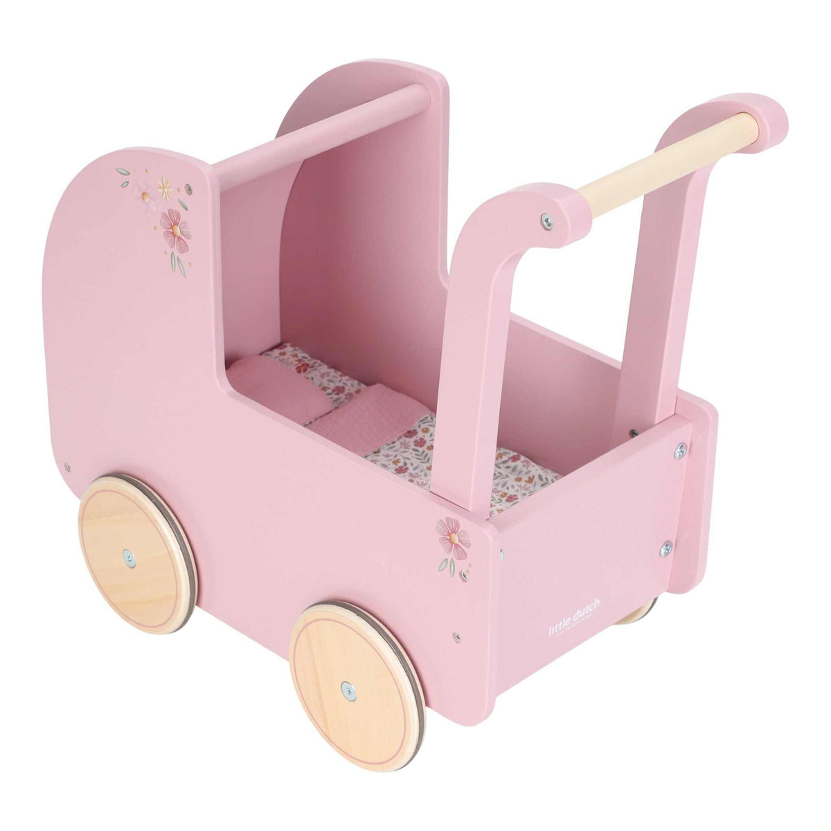 Holz Puppenwagen