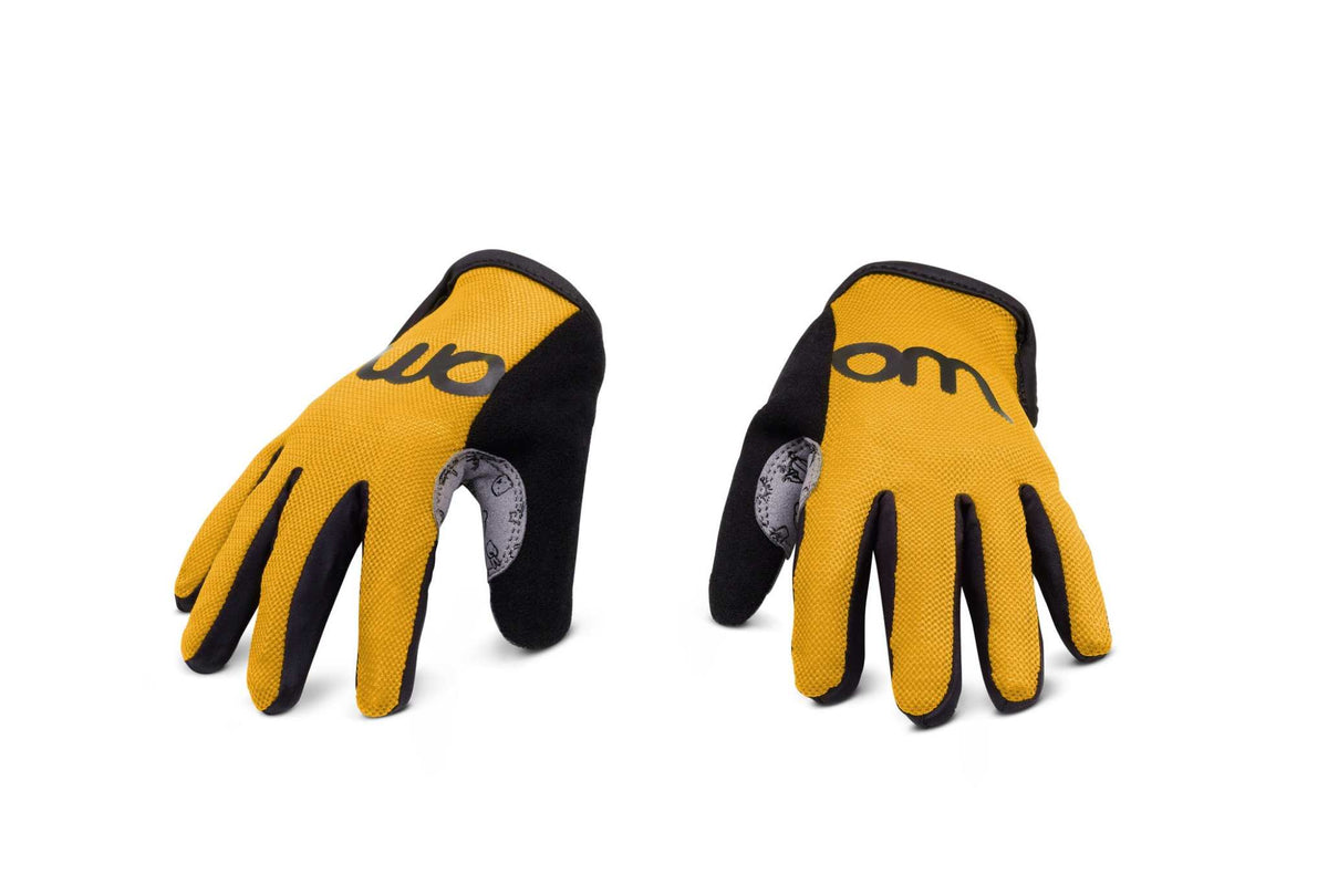 woom Radhandschuhe gelb 11,5 cm