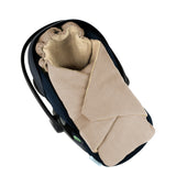 Baby Einschlagdecke Muckl -Taupe