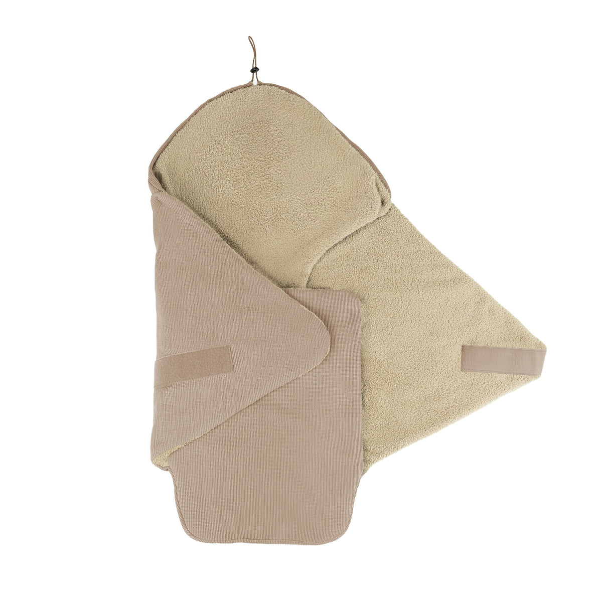 Baby Einschlagdecke Muckl -Taupe