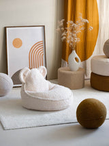 Bear Beanbag/ Cream White