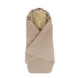 Baby Einschlagdecke Muckl -Taupe