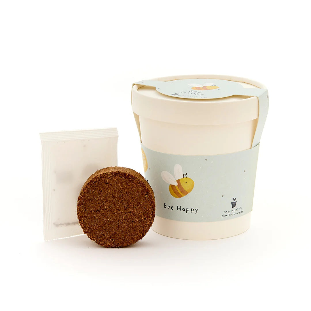 Bee Happy- Becher