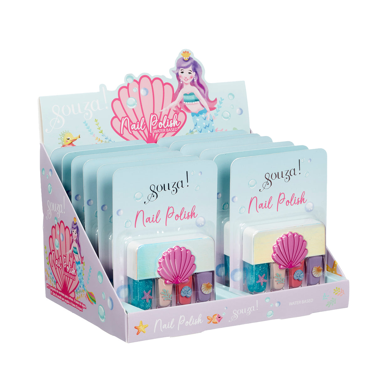 Set Nagellack Meerjungfrau