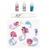 Glitzer Tattoo Set Meerjungfrau