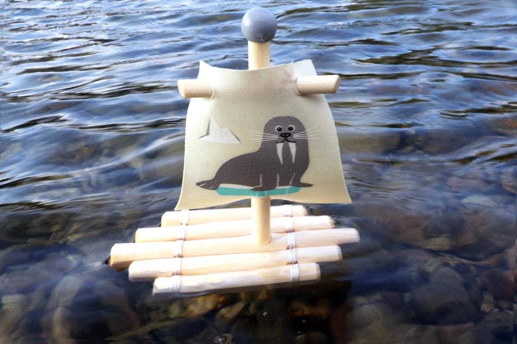 Wasserspielzeug Floß Walross