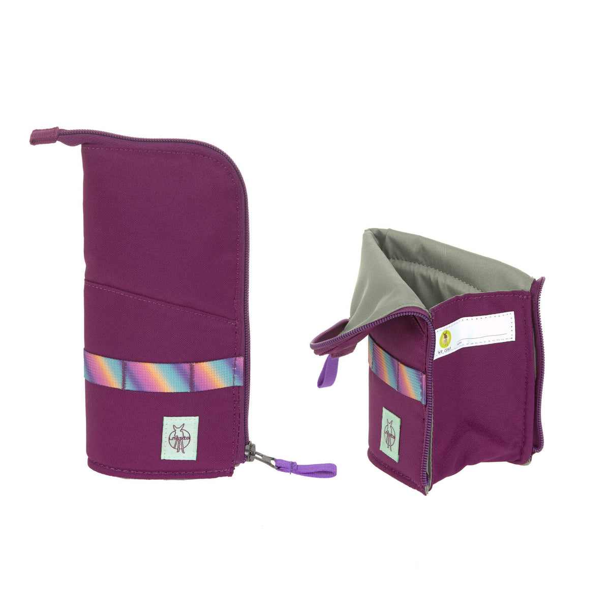 Schulranzen Set 7-teilig, Slim Unique Lila