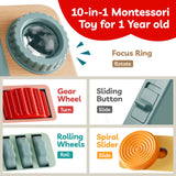 10 in 1 Motorikspielzeug Busy Kamera