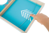 Cornhole und Sling Puck Spiel Active