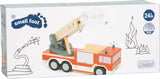 Feuerwehr mit Drehleiter