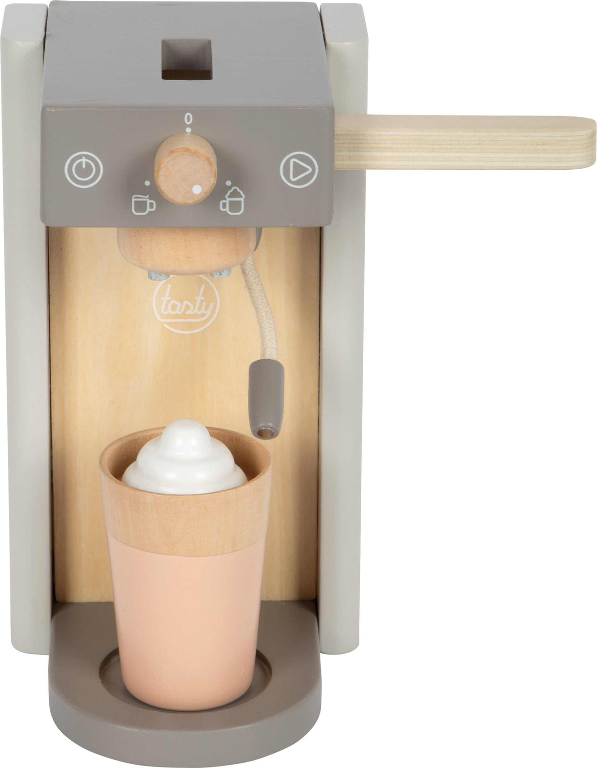 Kaffeemaschinen-Set tasty - grau