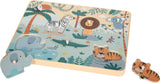 Setzpuzzle Tierlaute Safari