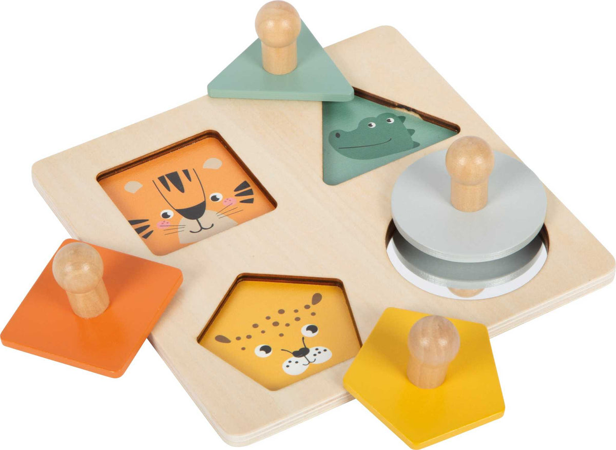 Montessori Setzpuzzle Formen und Motive