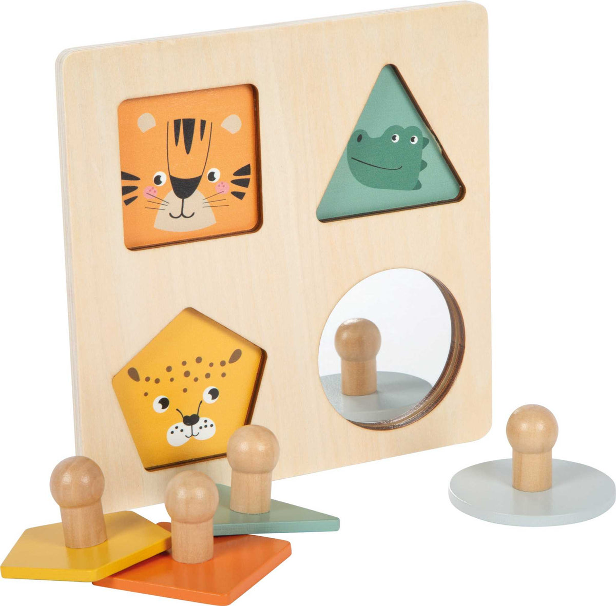 Montessori Setzpuzzle Formen und Motive